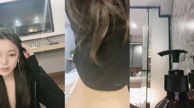 女神回归【奶球】手指插屁眼，口爆内射，被土豪辱骂，爆操蜜桃臀女神，超赞 (3)